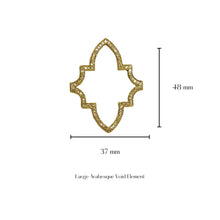 Load image into Gallery viewer, Enamel Arabesque Void Necklace